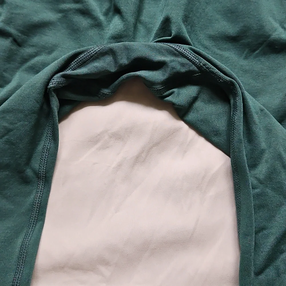 NVGTN Teal High-Waisted Leggings With Tummy Control Pannel, size XL - Picture 6 of 7